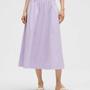 NWT Lululemon Lavender A-Line Midi Skirt